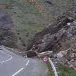 Rockfall in Morocco