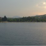 Sunset over Kalamaki Beach