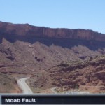 The Moab fault close to, well, Moab, Utah. Incredible beautiful scenery there. And I've seen a rattle snake! Really.