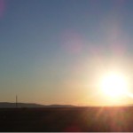 Just beautiful Mongolian sunset. Somewhere close to Karakorum, waiting for help as our car broke down. That happened surprisingly often.