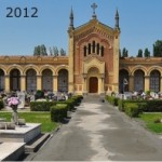 Liquefaction Ejected sand at the Cemetery of Sant' Agostino.